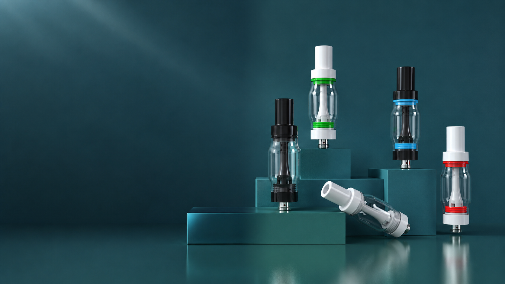 510 CBD cartridge hardware with custom color identity