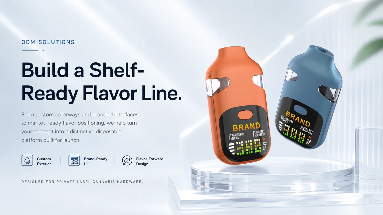 Shelf-ready custom cannabis AIO hardware concepts