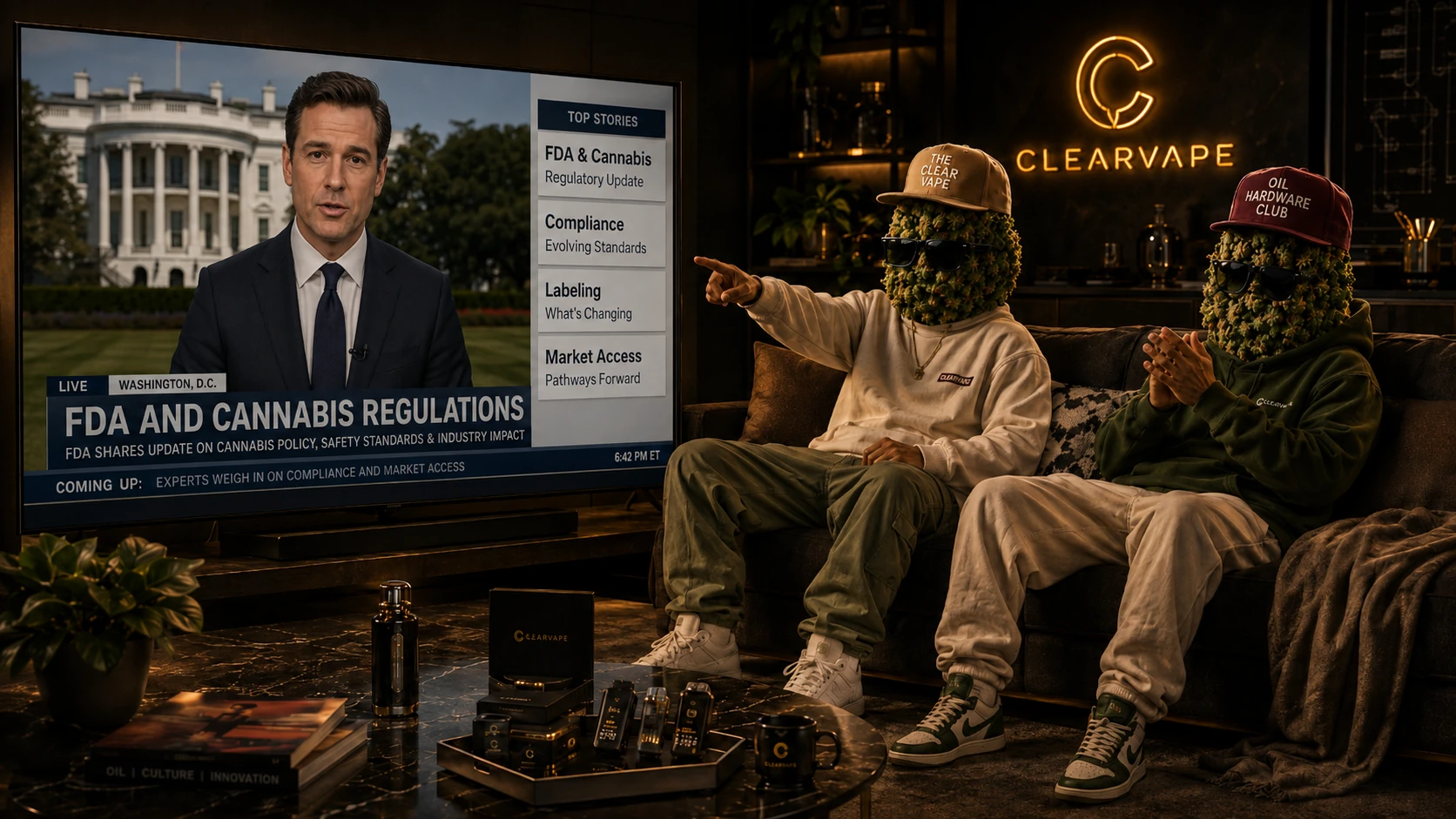 THECLEARVAPE cannabis hardware resources banner